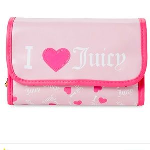 NEW WITH TAGS JUICY COUTURE HANGING BEAUTY CASE